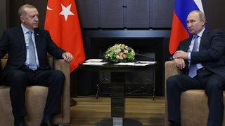 Son Dakika: Cumhurbaşkanı Erdoğan, Putin'le görüştü