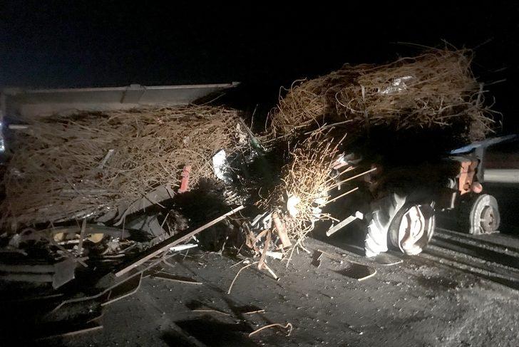 Kahramanmaraş'ta tır ile traktörün çarpıştığı kazada 2 kişi yaralandı G4