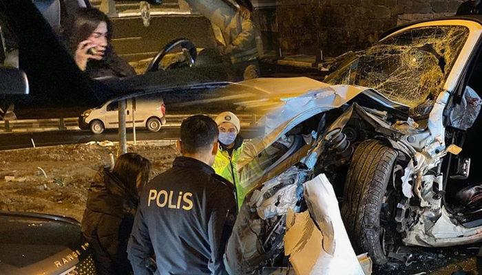 Yer: İstanbul! Lüks aracıyla kaza yaptı, eşi sinir krizi geçirdi