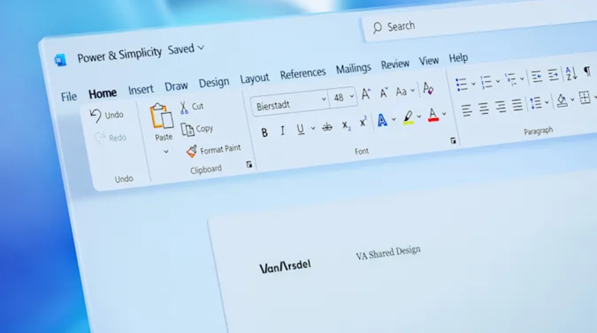 Office basit ve daha şık bir görünüm kazandı