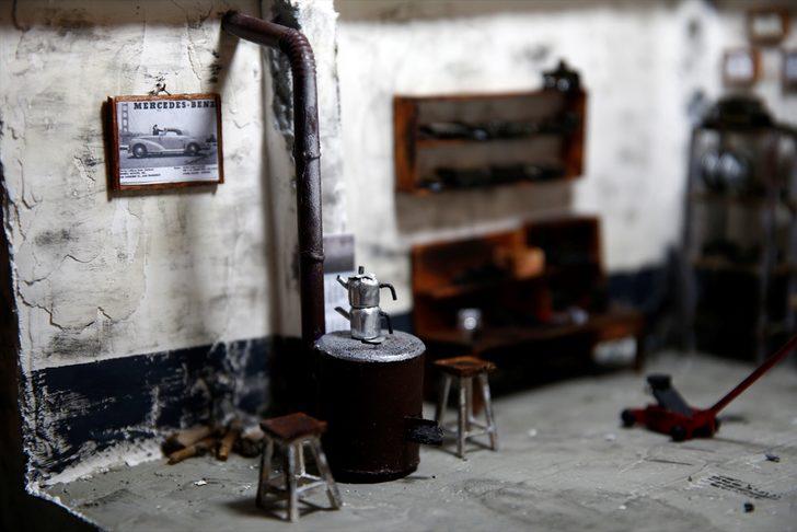 Mekanlardaki yaşanmışlıkları 3 boyutlu minyatürlerle canlandırıyor G1