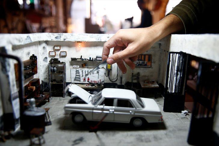 Mekanlardaki yaşanmışlıkları 3 boyutlu minyatürlerle canlandırıyor G4