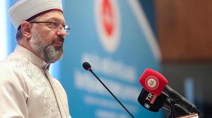 Diyanet İşleri Başkanı Erbaş böyle yanıt verdi: Son derece yanlış ve üzücü