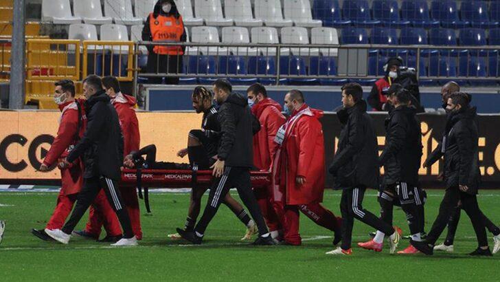 Beşiktaş'ta Nkoudou 2 ay sahalardan uzak kalacak