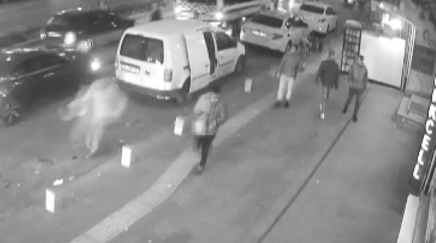 Yakalanan hırsız, iş yeri sahibinin kafasına tabak attı!