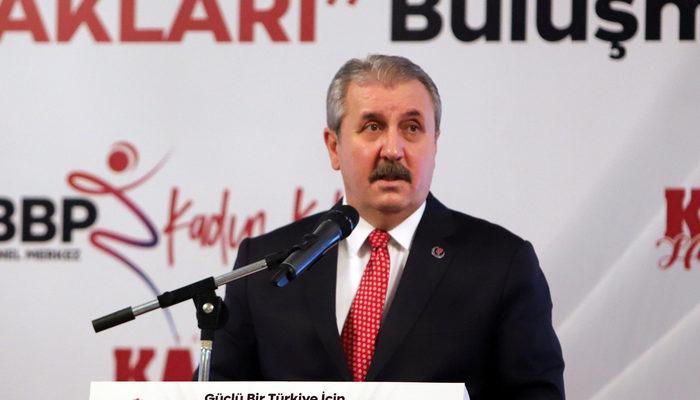 Destici: 'İstanbul Sözleşmesi yaşatır' sloganı palavradır