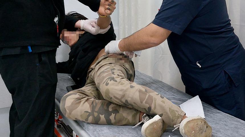 Samsun'da korkutan olay! Parkta bıçaklı saldırı: 1 yaralı