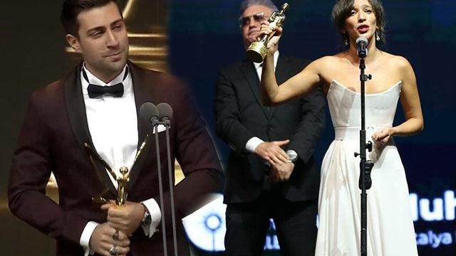 Altın Kelebek'te ödül alan Teşkilat'ın Serdar'ı Çağlar Ertuğrul'dan Tamer Karadağlı göndermesi!