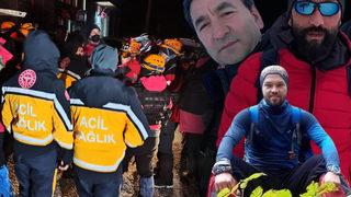 Uludağ'da mahsur kalan dağcılara 14 saat sonra ulaşıldı