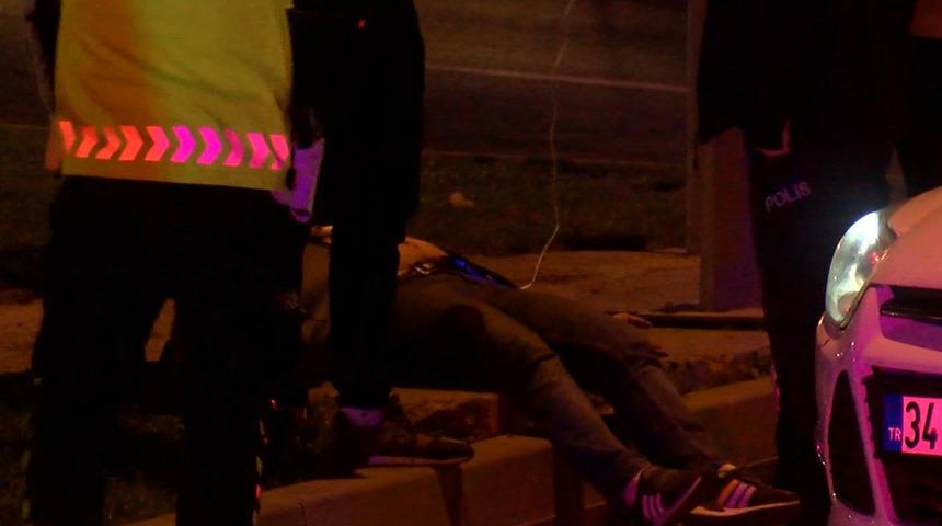 İstanbul'da dehşet gecesi! Polislere sığındılar