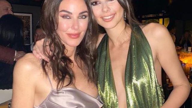 Defne Samyeli havuzda, kızları Altın Kelebek'te 