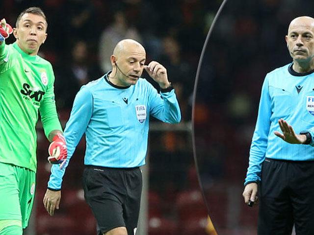 Cüneyt Çakır'ın Galatasaray maçındaki konuşması ortaya çıktı!