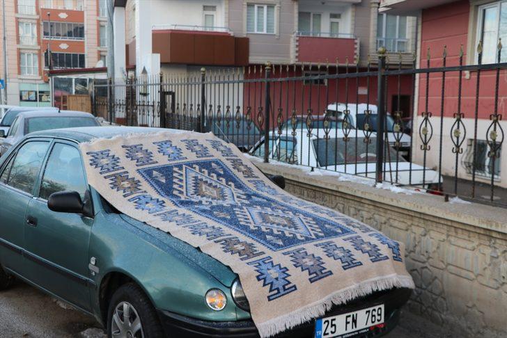 Doğu Anadolu'da soğuk hava nedeniyle dere, nehir ve şadırvanlar buz tuttu G2