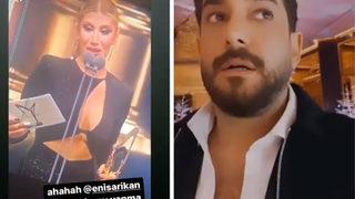 Enis Arıkan'dan İrem Derici'ye cevap! Lavaboya gitmiştim, idrar sanmayın...”