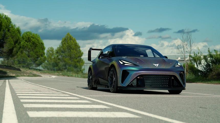 İlk olarak Münih'te tanıtılmıştı! Cupra UrbanRebel piste çıktı