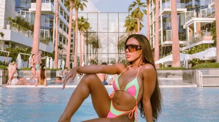 En simetrik kalçaya sahip olmak istedi, estetik ameliyat oldu! Sosyal medyadan sonuçlarını gösterdi 