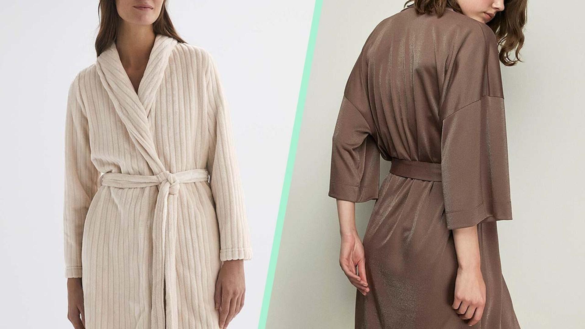 Ev giyiminin vazgeçilmezi, hem çok şık hem de yumuşacık sabahlıklar