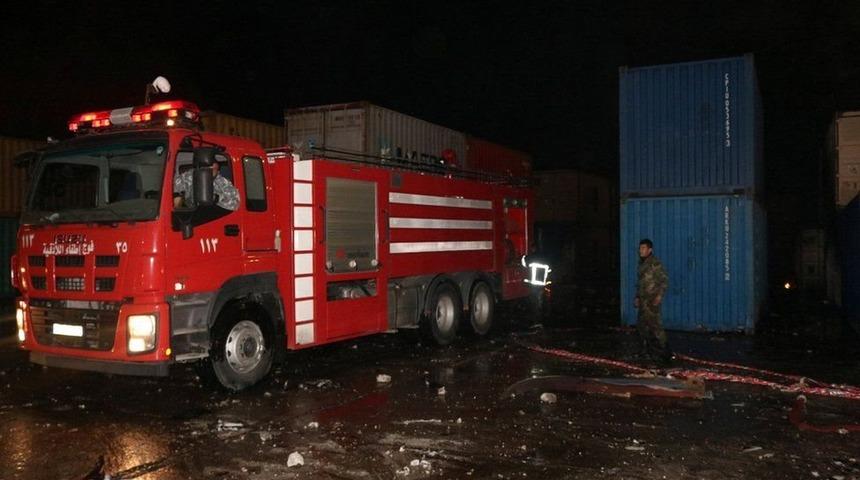 Suriye, Lazkiye Limanı'ndaki hava saldırısı i&ccedil;in İsrail'i su&ccedil;luyor