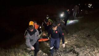 Kanyondan çıkamadı, defalarca özür diledi