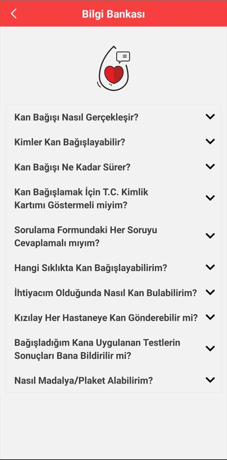 Türk Kızılay Mobil Kan Bağışı uygulaması kullanıma sunuldu G2