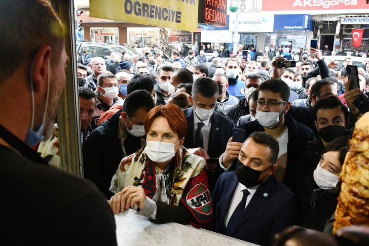 İYİ Parti Genel Başkanı Akşener, Manisa'da esnafı ziyaret etti G1