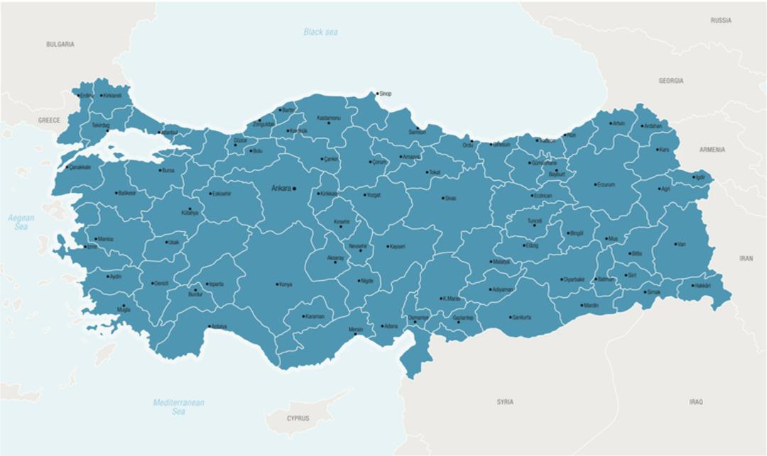 Aralarında s&uuml;rprizler var! T&uuml;rkiye'nin il olmaya aday il&ccedil;eleri belli oldu
