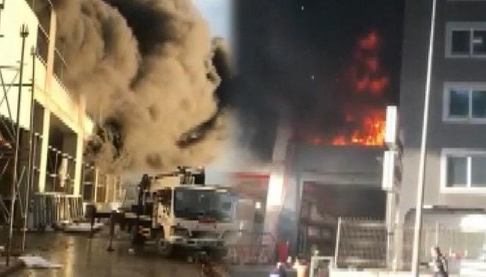 İstanbul'da fabrikada yangın! Çok sayıda ekip sevk edildi