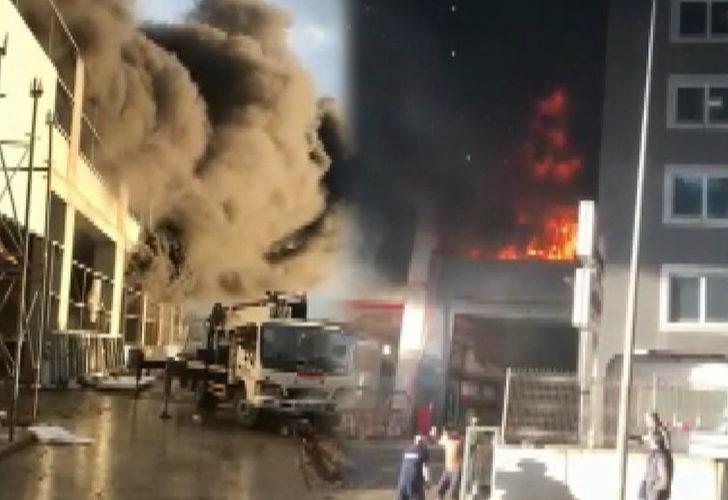 İstanbul'da fabrikada yangın! Çok sayıda ekip sevk edildi