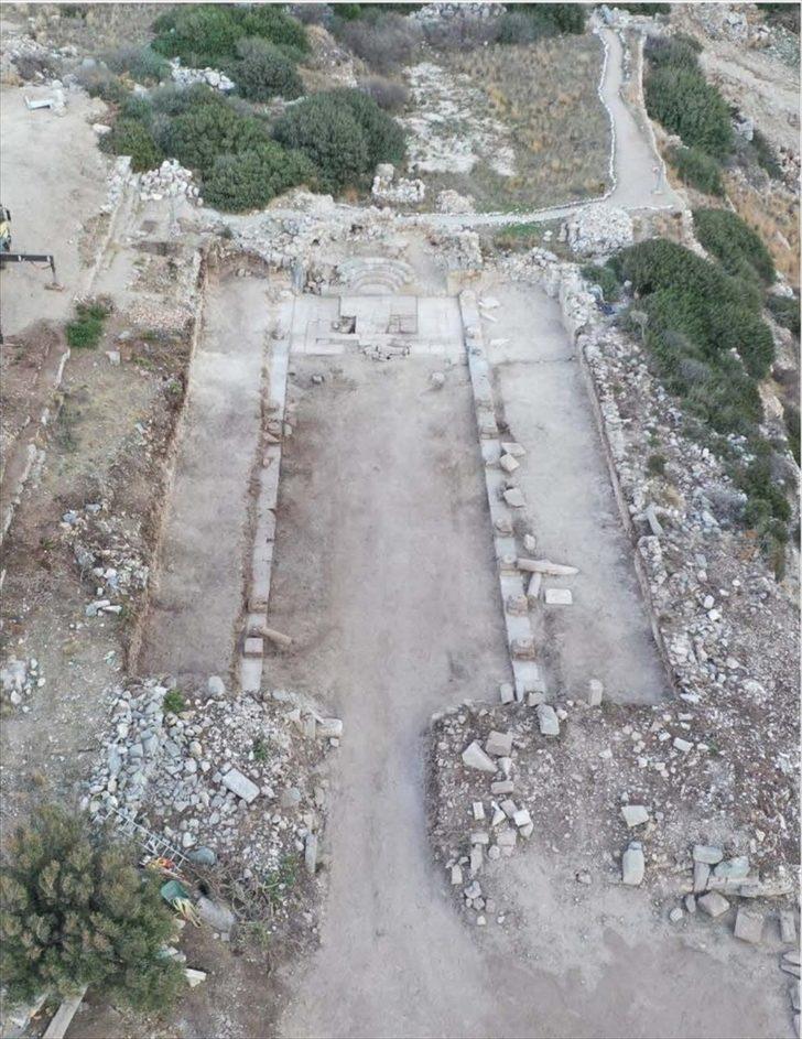 Antik dönemin sanat ve ticaret merkezi Knidos'ta heykel başları bulundu G3