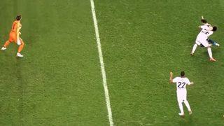 Fenerbahçe Frankfurt maçında penaltı tartışması