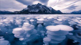Başka bir gezegenden sanacağınız dünyanın en ilginç yeri! Milyonlarca balocuğun adresi: Abraham Gölü
