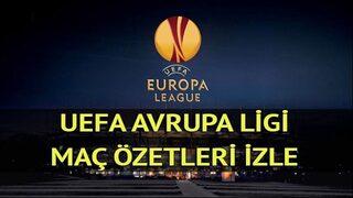 Avrupa Ligi maç özetleri izle: 20 Ekim UEFA Avrupa Ligi'nde toplu sonuçlar (TRT Spor)