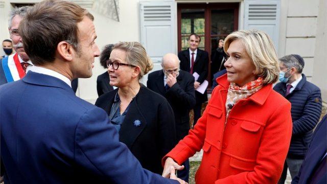 Valerie Pecresse ve Emmanuel Macron