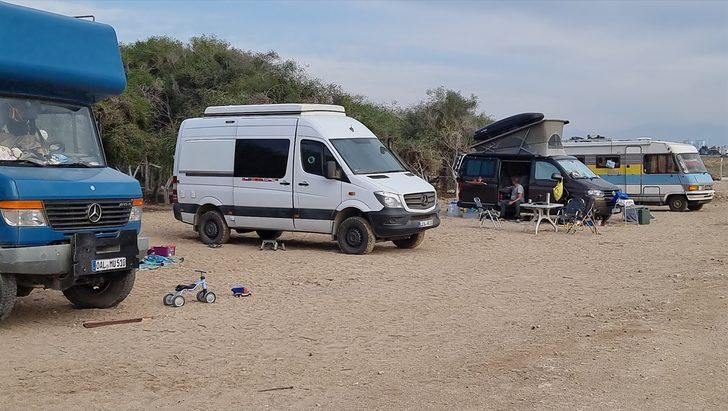 Doğu Akdeniz sahilleri, Avrupalı karavan tutkunlarını ağırlıyor G1