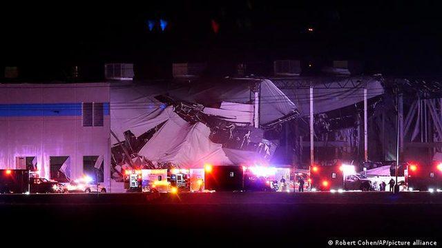 ABD'de hortum felaketi en az 50 can aldı