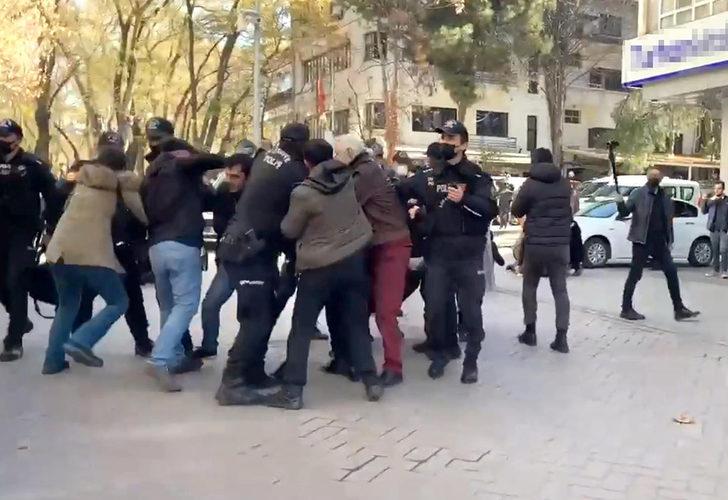 Ankara'da 'barınamıyoruz' eylemi! Çok sayıda kişiye gözaltı