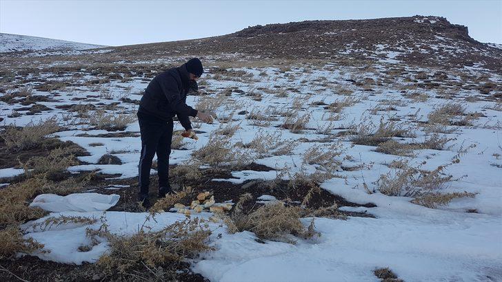 Niğde'de off-road tutkunları yaban hayvanları için doğaya yem bıraktı G1