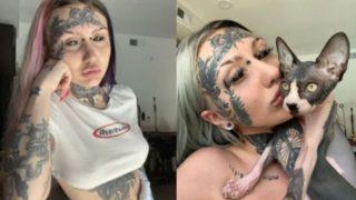 Dövmeleri için servet harcadı! Eski halini paylaşınca eleştiri yağmuruna tutuldu