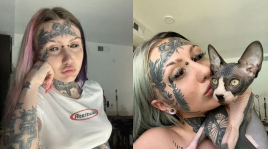 Dövmeleri için servet harcadı! Eski halini paylaşınca eleştiri yağmuruna tutuldu