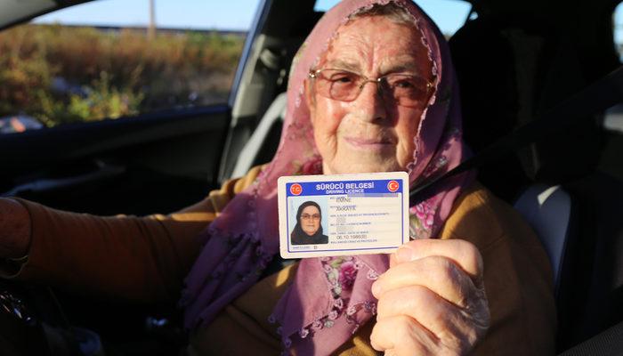 88 yaşında usta şoförlere taş çıkartan Emine Nine hiç ceza almadı