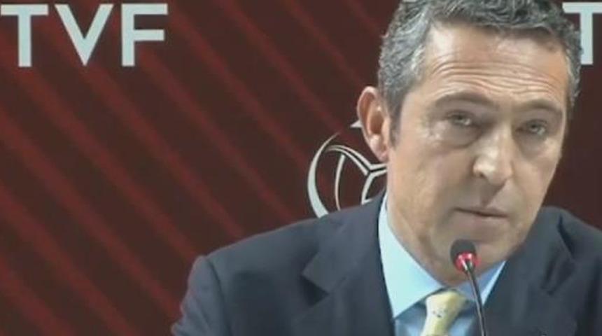Fenerbahçe Başkanı Ali Koç'tan önemli açıklamalar