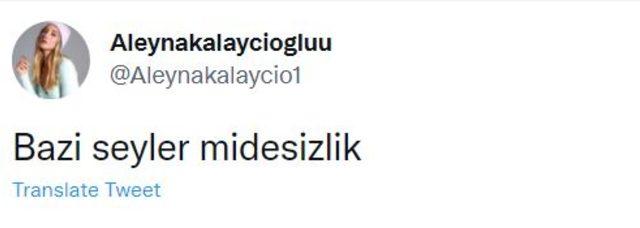 Survivor yıldızı Aleyna Kalaycıoğlu'ndan olay gönderme! ''Bazı şeyler midesizlik!''