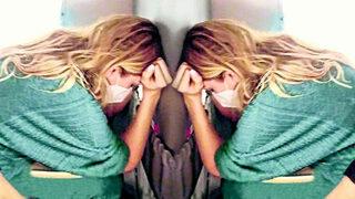 Ivana Sert'in panik anları! Uçak sallanınca korkuya kapıldı 