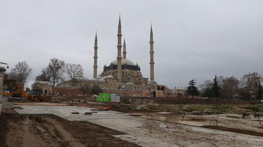 Selimiye Camisi çevre düzenlemesinin gelecek yıl martta bitmesi hedefleniyor