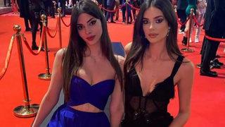 Defne Samyeli'nin küçük kızı Derin Talu derin yırtmacıyla poz verdi