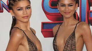 Zendaya'yı görenler gözlerini alamadı! Örümcek Adam galasına damga vurdu