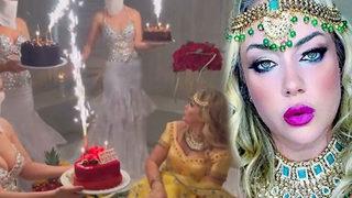 Yeliz Yeşilmen'in hamam görüntüleri olay oldu! Göbek taşında dansözler göbek attı