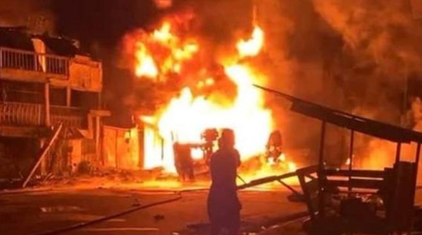 Son Dakika: Haiti'de akaryakıt kamyonu patladı! 40'tan fazla ölü var