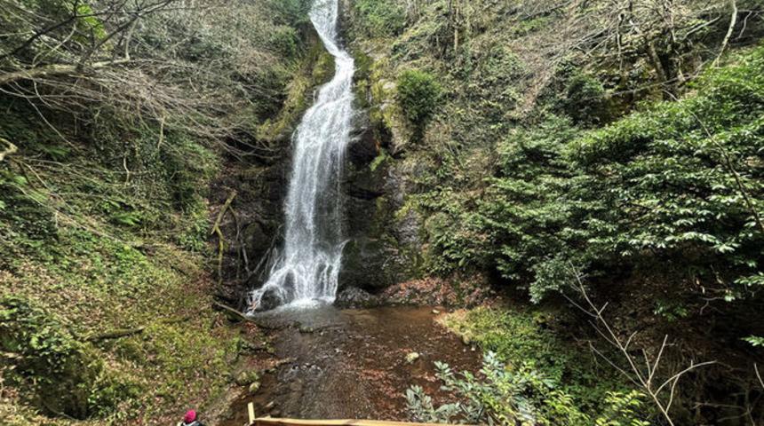 Düzce’de yeni keşfedilen şelalenin turizme kazandırılması için çalışmalar başladı