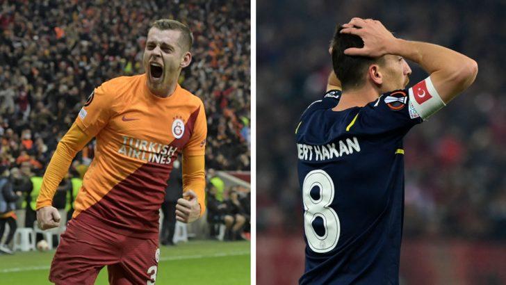 UEFA Avrupa Ligi: Galatasaray üst turu garantiledi, Fenerbahçe Konferans Ligi'ne devam edecek